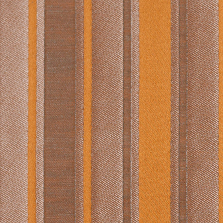 Orange Satiny Textured Poly Stripes