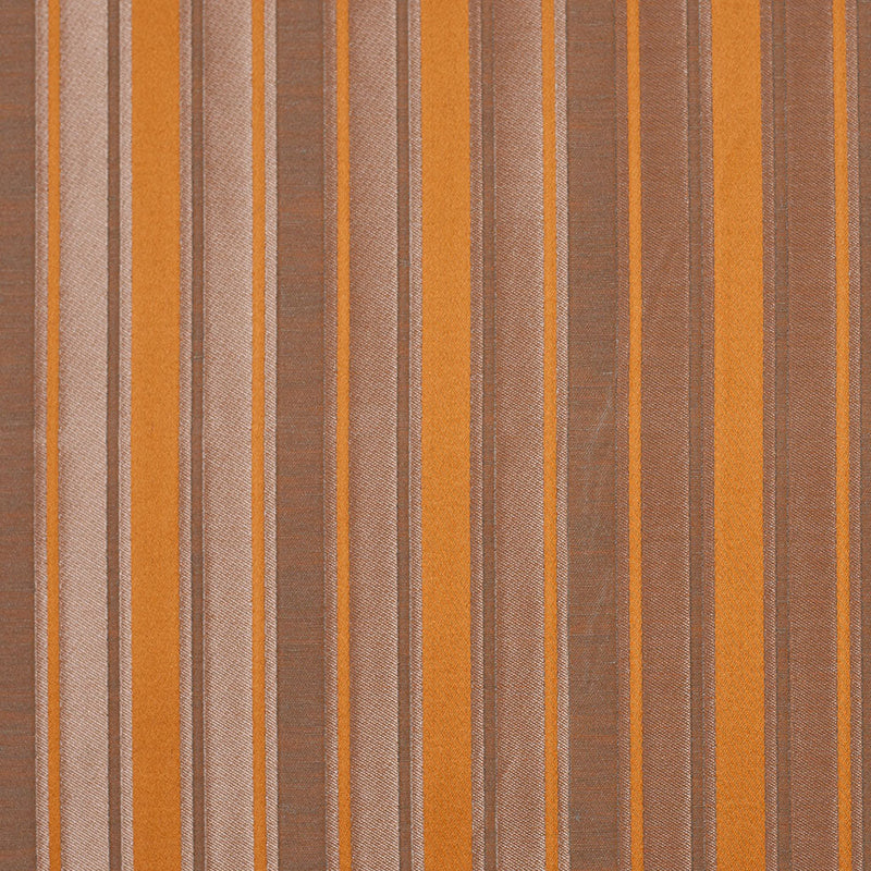 Orange Satiny Textured Poly Stripes