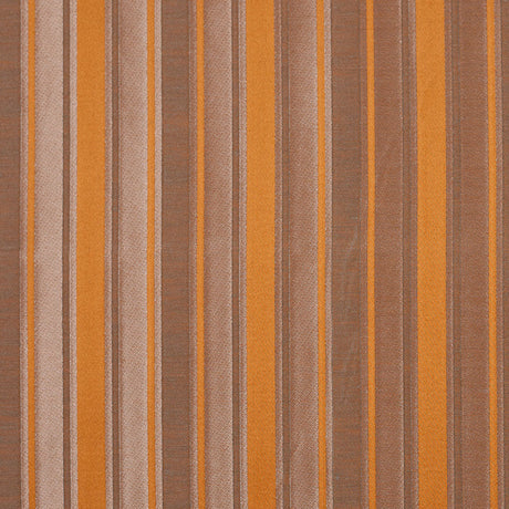 Orange Satiny Textured Poly Stripes