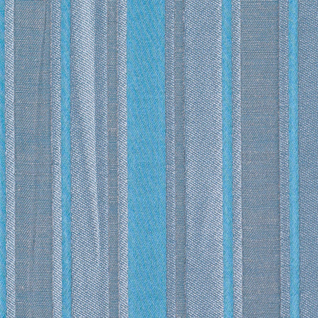 Blue Satiny Textured Poly Stripes