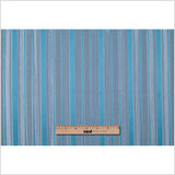 Blue Satiny Textured Poly Stripes