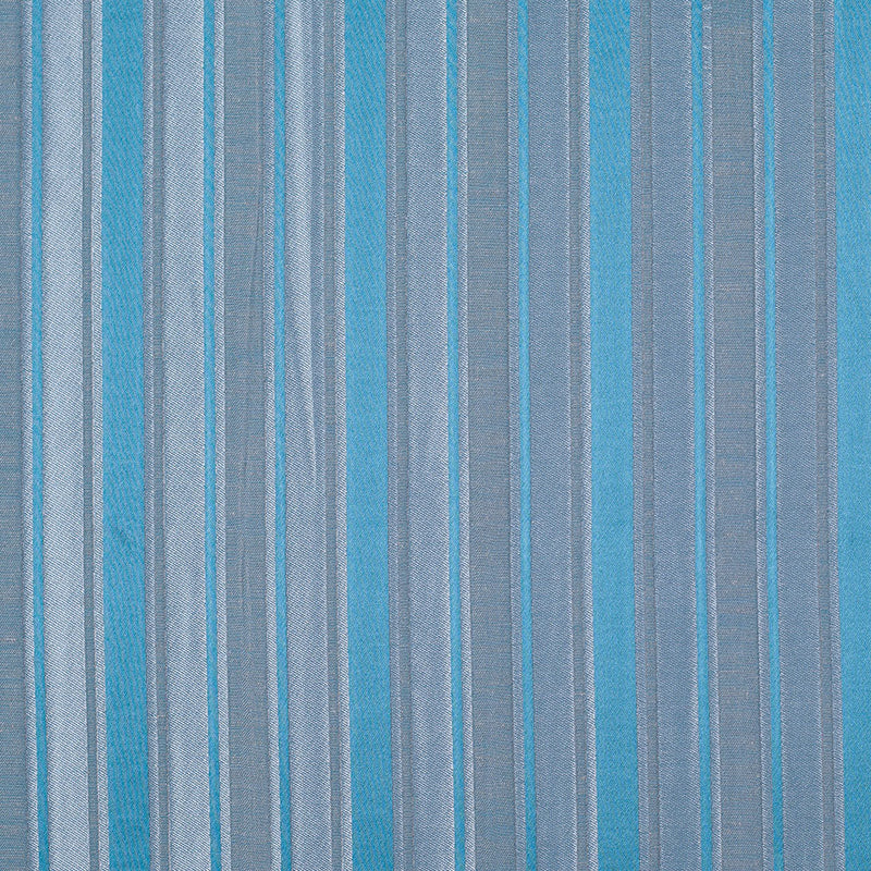 Blue Satiny Textured Poly Stripes