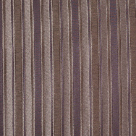 Brown Satiny Textured Poly Stripes