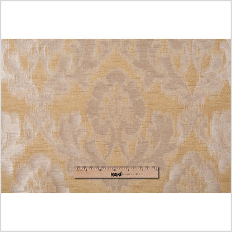 Gold Lightweight "Rorschach Test" Poly Jacquard