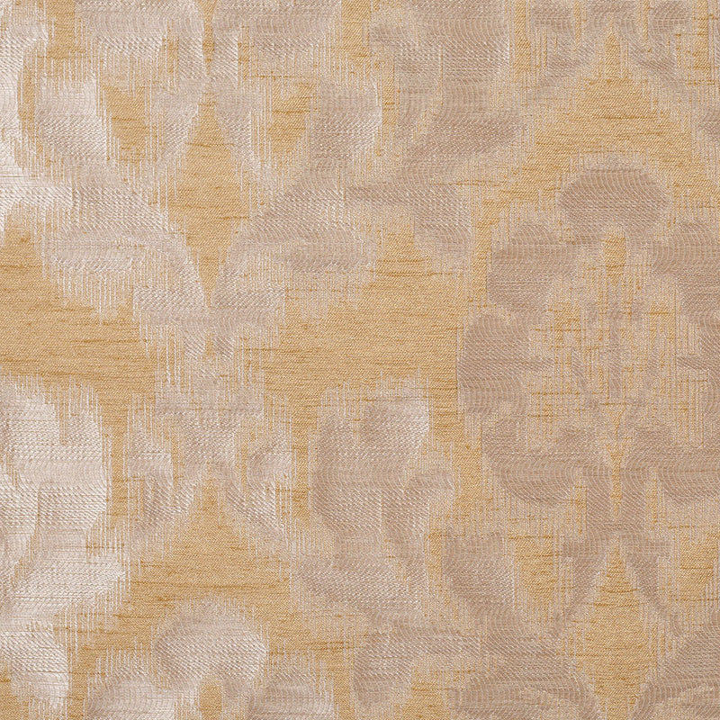 Gold Lightweight "Rorschach Test" Poly Jacquard
