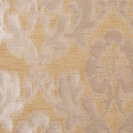 Gold Lightweight "Rorschach Test" Poly Jacquard