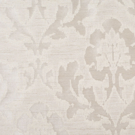 Ivory Lightweight "Rorschach Test" Poly Jacquard