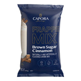 Capora Brown Sugar Cinnamon Frappe Mix 3.5 lb. - 5/Case