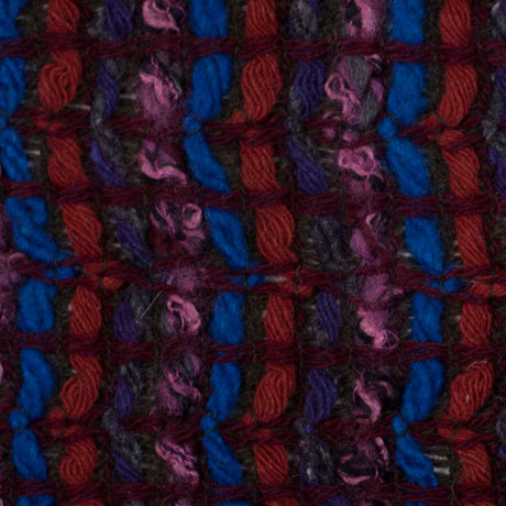 Famous Designer Rifle Green, Rose and Blue Novelty Acrylic and Wool Woven