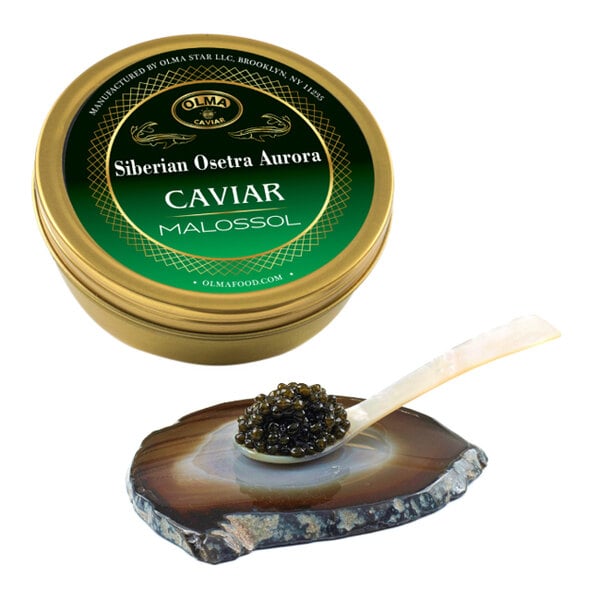 OLMA Siberian Osetra Aurora Caviar 250 Grams