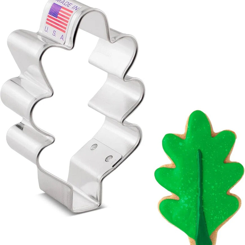 Ann Clark Small Oak Leaf Cookie Cutter, 3"