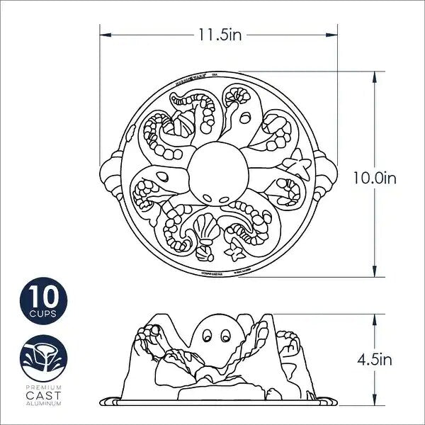 Nordic Ware Octopus Cake Pan