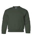 Sudadera Gildan Heavy Blend para jóvenes con cuello redondo y manga larga