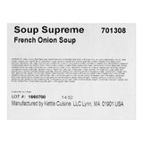 Soup Supreme French Onion Soup 4 lb. - 4/Case