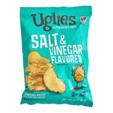 Uglies Salt and Vinegar Kettle Potato Chips 2 oz. - 24/Case