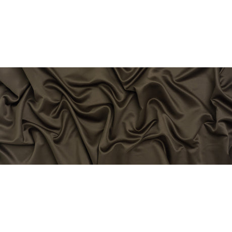 Black Coffee Brilliant Colors Poly Satin