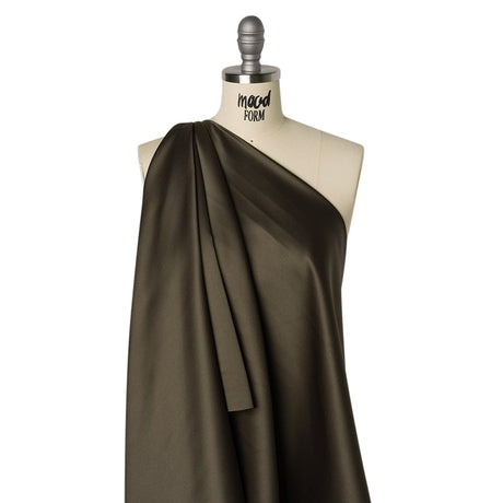 Black Coffee Brilliant Colors Poly Satin