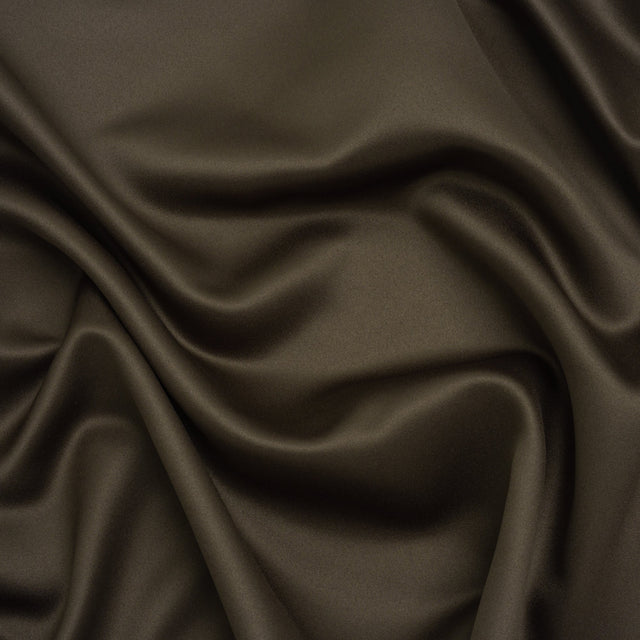 Black Coffee Brilliant Colors Poly Satin