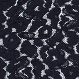 NYC Designer Black Midweight Cotton Lace
