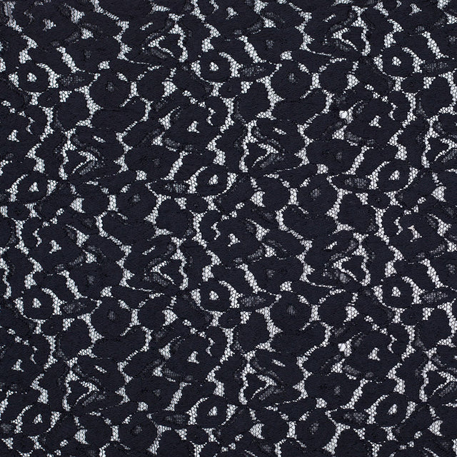 NYC Designer Black Midweight Cotton Lace