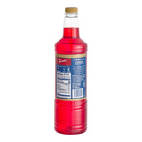Torani Sugar-Free Strawberry Flavoring / Fruit Syrup Plastic Bottle 1 Liter - 6/Case