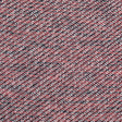 Bright Coral and Black Metallic Tweed