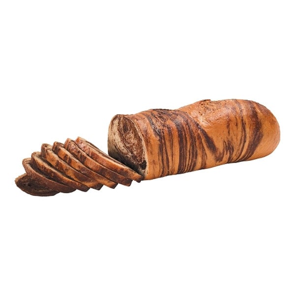 Turano Sliced Marble Rye Bread 48 oz. - 6/Case