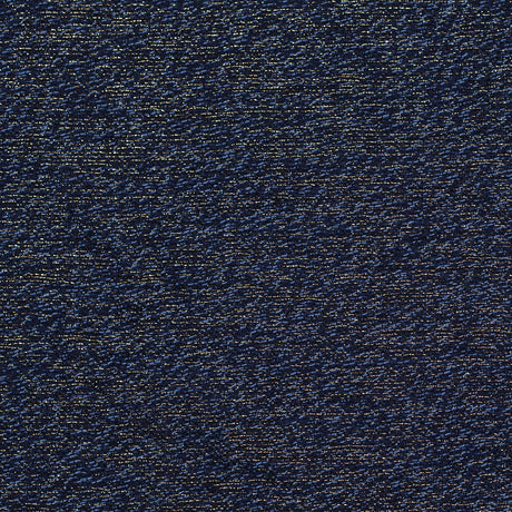 Dusky Blue, Black and Metallic Gold Novelty Woven