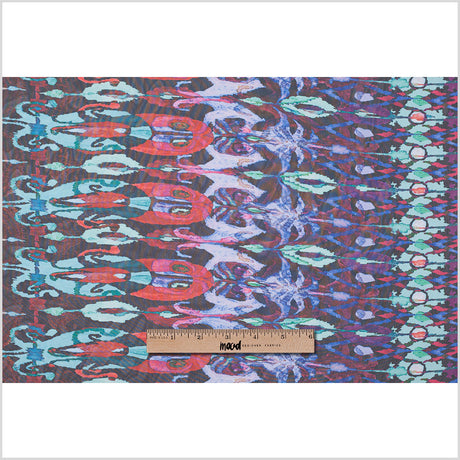 Saturated Hues/Cool Print Poly Chiffon