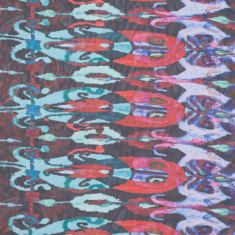 Saturated Hues/Cool Print Poly Chiffon