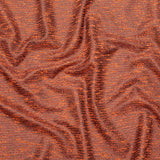 Vibrant Orange, Grapeade and Metallic Gold Polyester Tweed