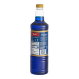 Torani Blue Raspberry Flavoring / Fruit Syrup Plastic Bottle 1 Liter - 6/Case