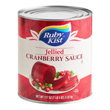 Ruby Kist Jellied Cranberry Sauce #10 Can - 6/Case