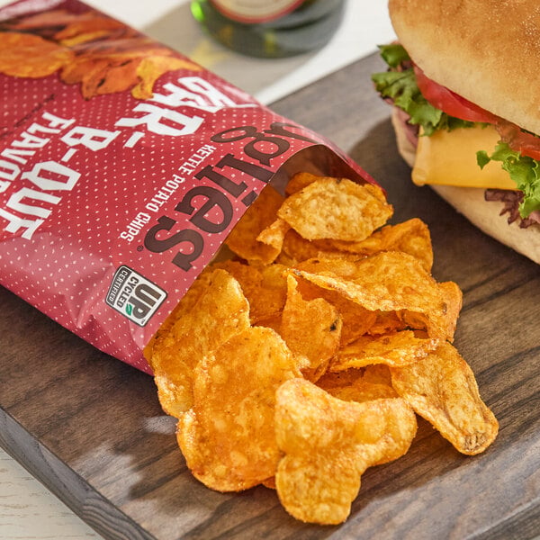Uglies Bar-B-Que Kettle Potato Chips 2 oz. - 24/Case