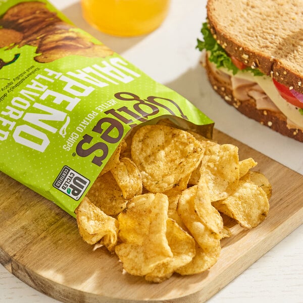 Uglies Jalapeno Kettle Potato Chips 2 oz. - 24/Case