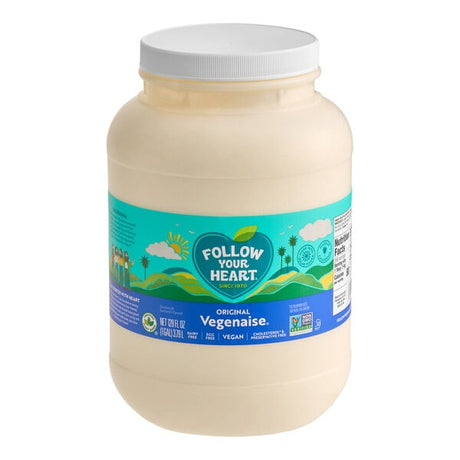 Follow Your Heart Original Vegenaise Vegan Mayonnaise 1 Gallon - 4/Case