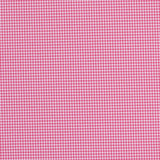 Rose and White Mini Houndstooth Stretch Poly