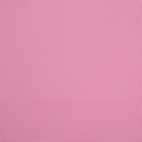 Rose and White Mini Houndstooth Stretch Poly