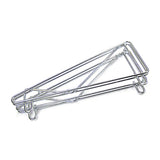Shelf Bracket, Chrome, Double, 14"