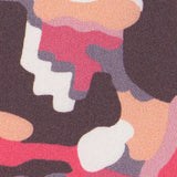NYC Designer Peach Camo Poly Charmeuse