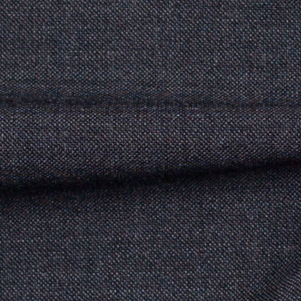 NYC Designer Gray Wool-Lycra Suiting