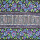 Famous Designer Silk Chiffon Floral Panel Print