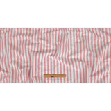 Cotton Candy Pink, Blue and White Striped Handwoven Cotton