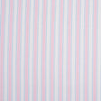Baby Pink, Blue and White Striped Handwoven Cotton