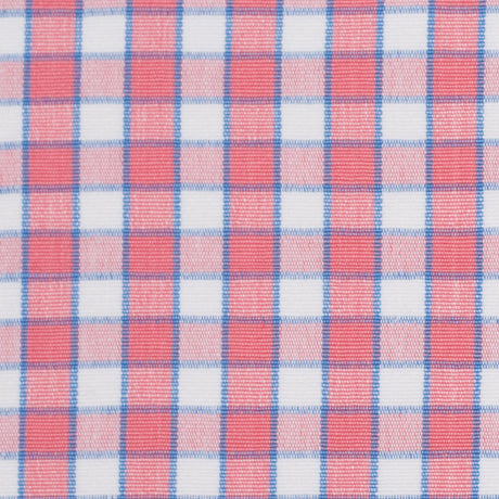 Cotton Candy Pink and Blue Checked Handwoven Cotton