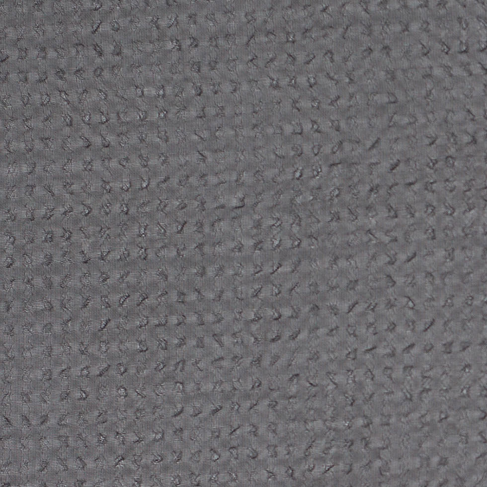 Famous NY Designer Black Textured Poly Chiffon