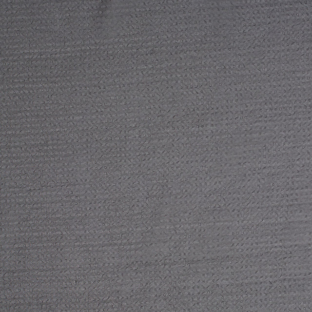 Famous NY Designer Black Textured Poly Chiffon