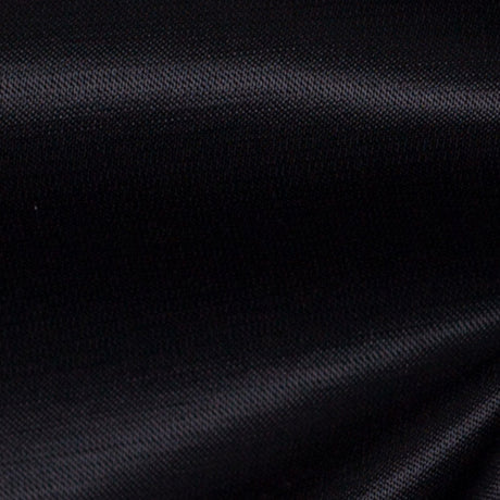 Caviar Black Satin Viscose