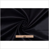 Caviar Black Satin Viscose