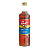 Torani Brown Sugar Cinnamon Flavoring Syrup Plastic Bottle 1 Liter - 6/Case